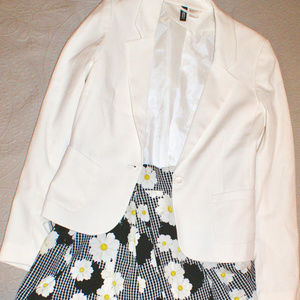 H&M Divided White Blazer - Perfect for spring!